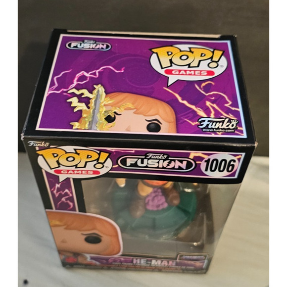 Funko Pop! Vinyl: Masters of the Universe Funko Fusion - He-Man #1006 - Picture 5 of 5